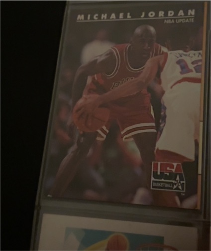 1992 SkyBox USA #37 Michael Jordan — front