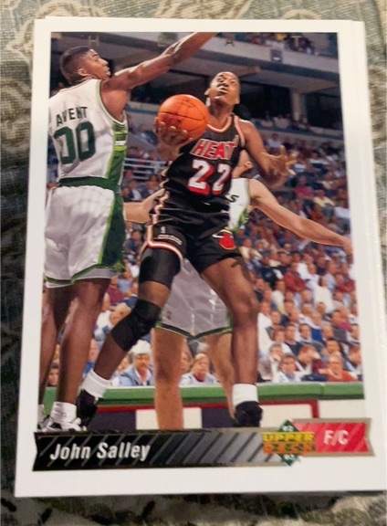 1992-93 Upper Deck #342 John Salley — front