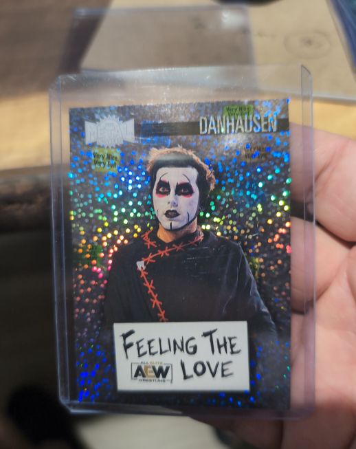 2022 Skybox Metal Universe AEW Feeling The Love #FL-4 Danhausen — front