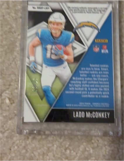 2022 Panini Ladd McConkey Los Angeles Chargers — front