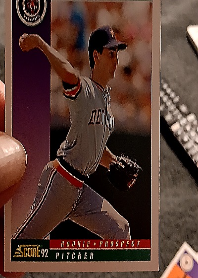1992 Score Rookie Prospect Pitcher — front