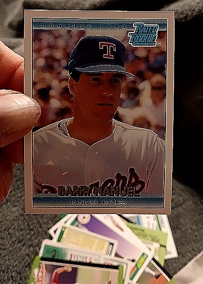 1992 Donruss #401 Barry Paul Manuel — front