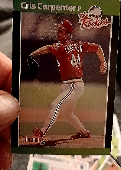 1992 Donruss The Rookies #40 Cris Carpenter — front
