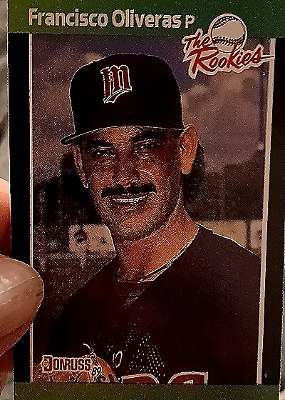 1989 Donruss The Rookies #9 Francisco Oliveras — front