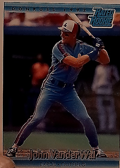 1992 Donruss #414 John Vander Wal — front