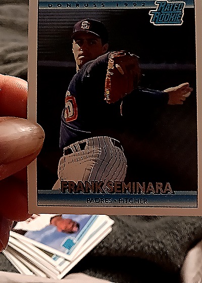 1992 Donruss #10 Frank Seminara — front