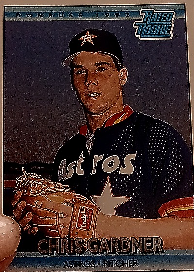 1992 Donruss #413 Chris Gardner — front