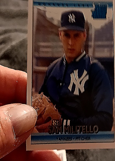 1992 Donruss #407 Sam Militello — front