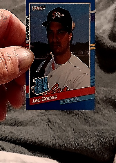 1991 Donruss #35 Leo Gomez — front