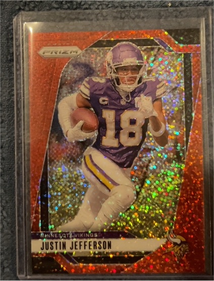 2024 Panini Prizm #187 Justin Jefferson — front