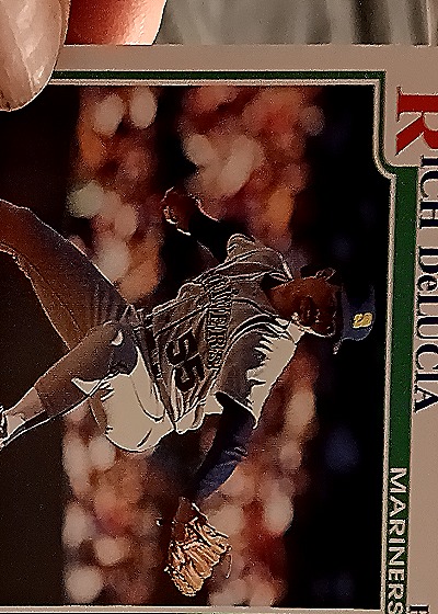 1991 Score #728 Rich DeLucia — front