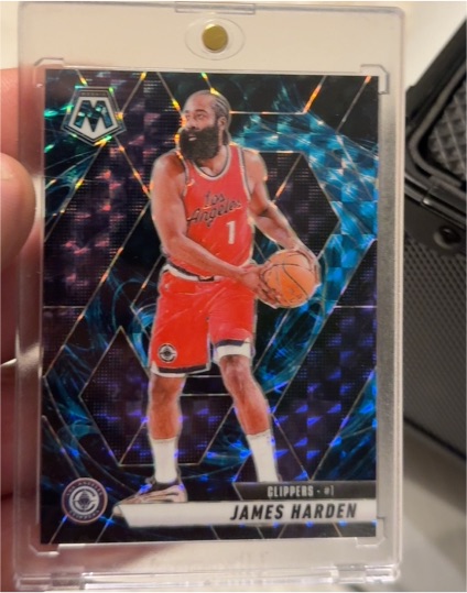 2024-25 Panini Mosaic #42 James Harden — front