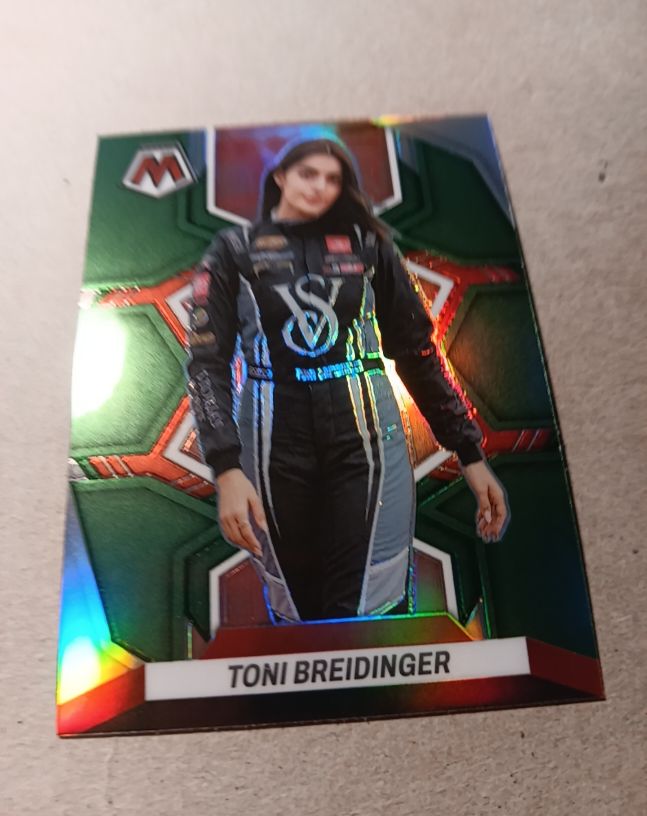 2023 Panini Chronicles Mosaic Autographs #14 Toni Breidinger — front