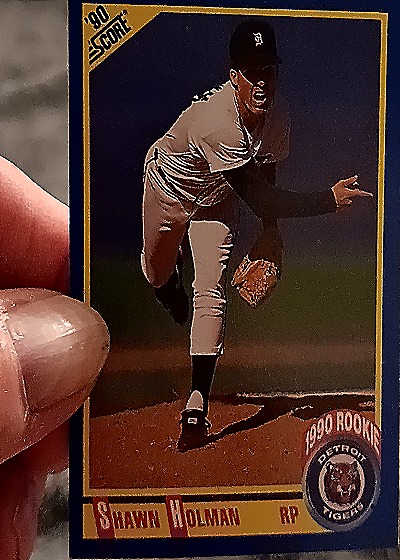 1990 Score #620 Shawn Holman — front