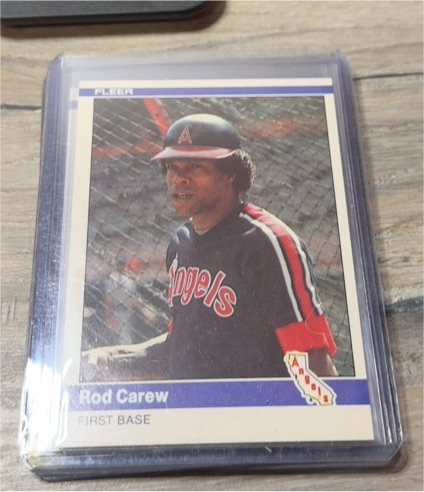 1984 Fleer #511 Rod Carew — front