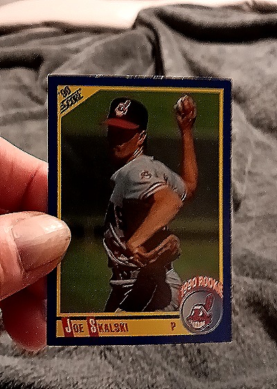 1990 Score #618 Joe Skalski — front