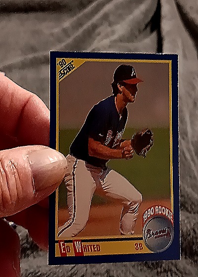 1990 Score #644 Ed Whited — front