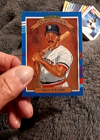 1991 Donruss Diamond Kings #3 Cecil Fielder — front