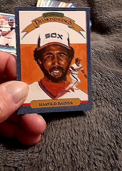 1986 Donruss #13 Harold Baines Diamond Kings — front