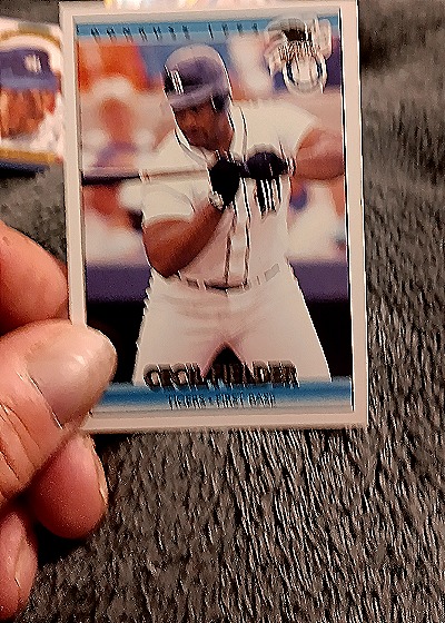 1992 Leaf #27 Cecil Grant Fielder — front