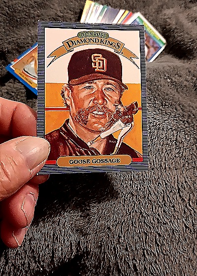 1986 Donruss Diamond Kings #2 Goose Gossage — front
