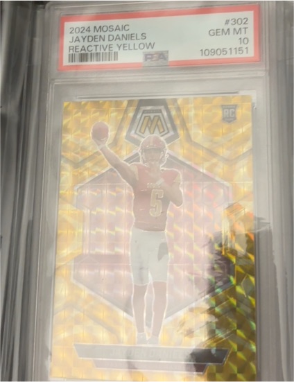 2024 Panini Mosaic #302 Jayden Daniels — front