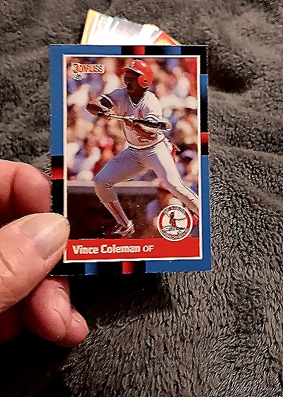 1991 Donruss #181 Vince Coleman — front
