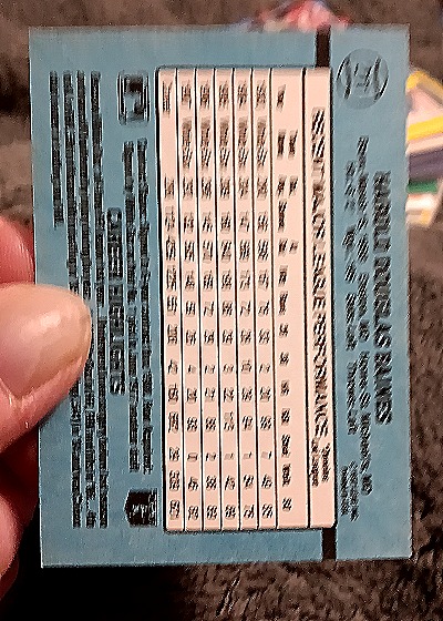 1988 Donruss #211 Harold Baines — back