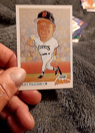 1991 Score #667 Matt Williams — front