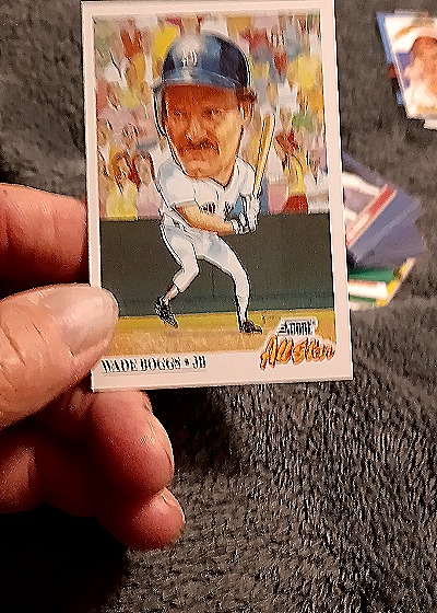 1991 Score #393 Wade Boggs — front
