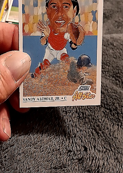 1991 Score All-Star #400 Sandy Alomar Jr. — front