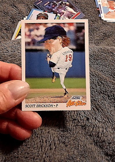 1992 Score All-Star #438 Scott Erickson — front