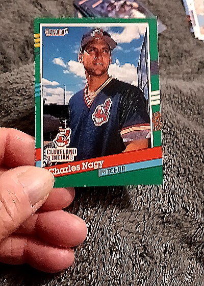 1991 Donruss #592 Charles Nagy — front