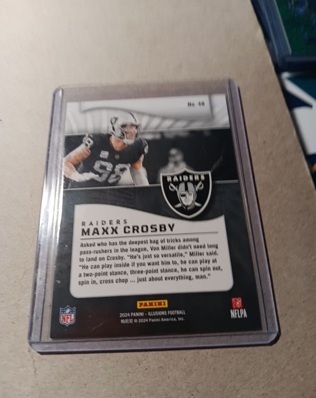 2024 Panini Illusions #49 Maxx Crosby — front
