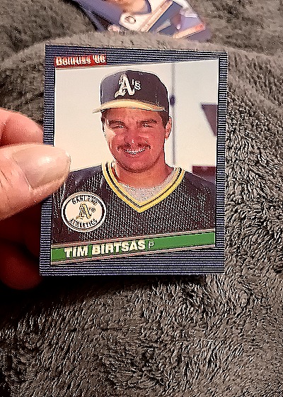 1986 Donruss #462 Tim Birtsas — front