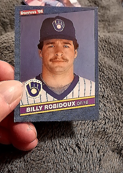 1986 Donruss #515 Billy Robidoux — front