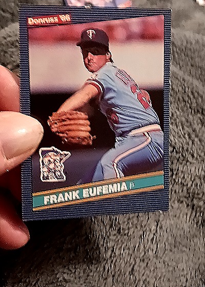 1986 Donruss #513 Frank Eufemia — front