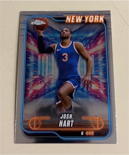 2024-25 Topps Chrome #71 Josh Hart — front