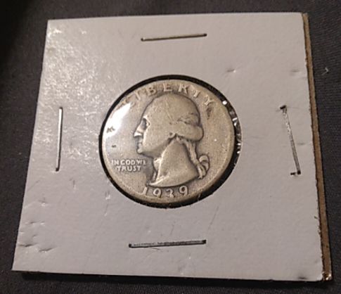 1939 Washington Quarter — front
