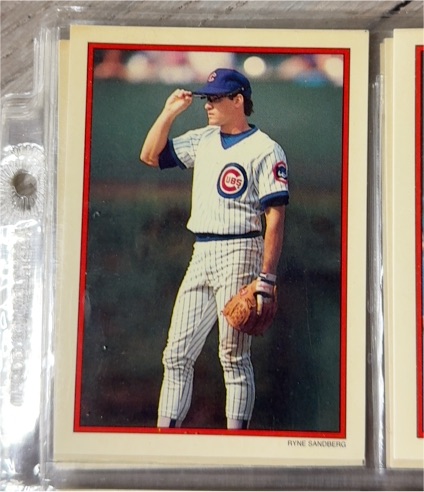1990 Topps #1 Ryne Sandberg — front