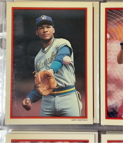 1990 Topps All Stars #10 Gary Sheffield — front