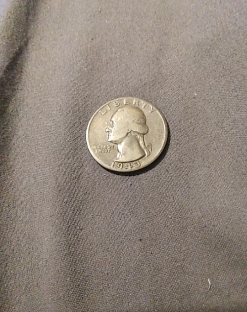 1943 Washington Quarter — front