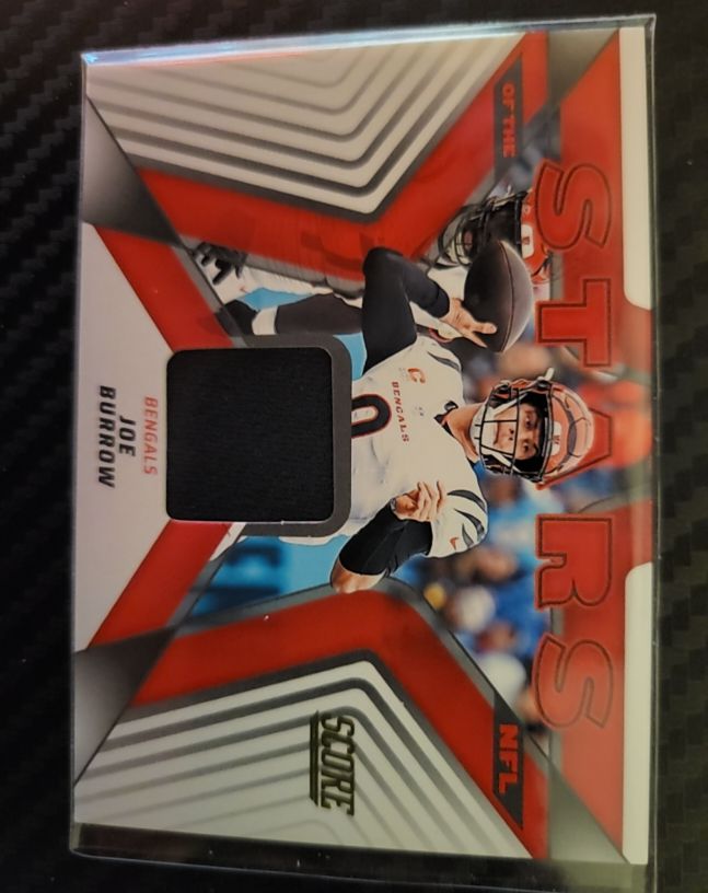 2025 Panini Score Stars of the NFL #SNJ-JBW Joe Burrow — front