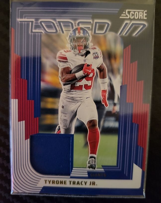 2025 Panini Score #ZON-TTY Tyrone Tracy Jr. — front