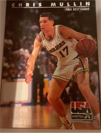 1992 SkyBox USA #58 Chris Mullin — front