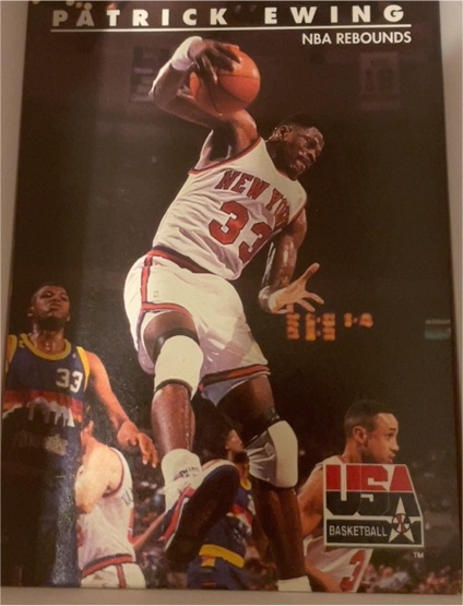 1992 SkyBox USA #27 Patrick Ewing — front