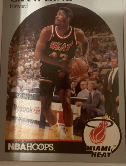 1990-91 NBA Hoops #167 Grant Long — front
