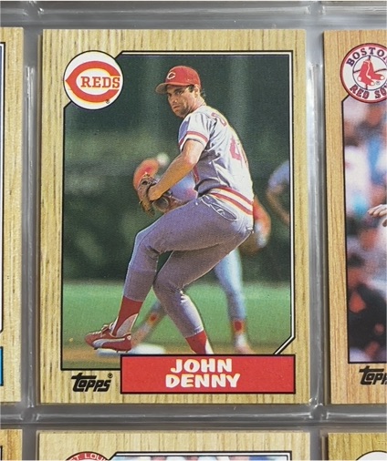 1987 Topps #644 John Denny — front