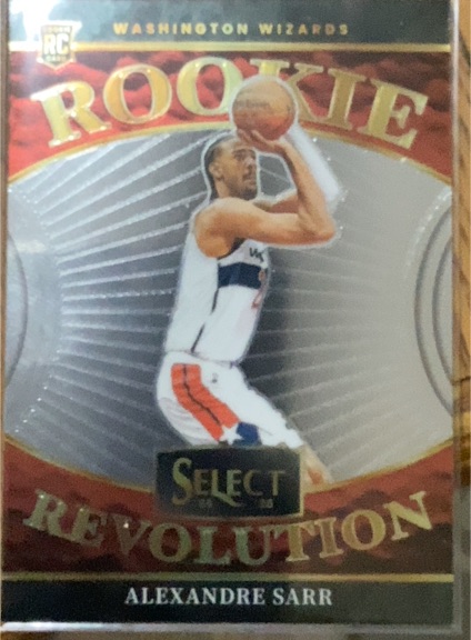 2024-25 Panini Select Rookie Revolution #10 Alexandre Sarr — front