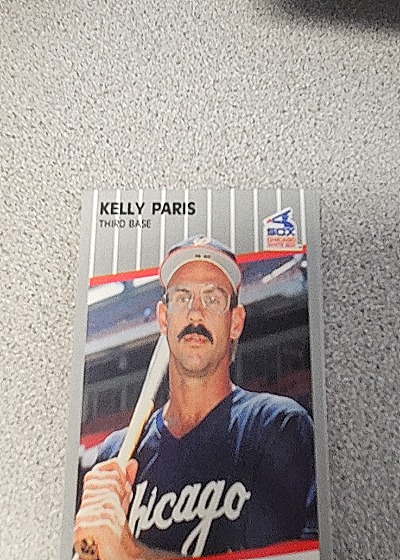 1989 Fleer #506 Kelly Paris — front